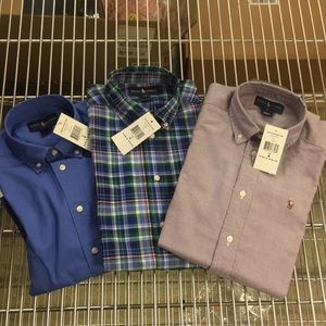 Ralph Lauren Boys Shirts Lot of 3 (size:6)